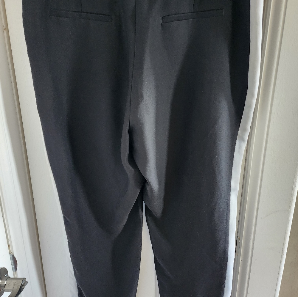 Black & White Tuxedo Pant